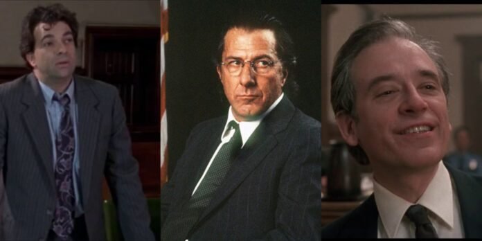 the castle, sleepers, my cousin vinny lawyers in a split image