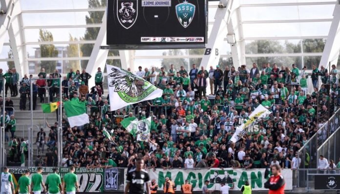 Saint-Étienne supporters ready to descend on Metz

