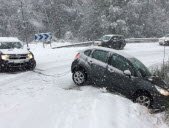 The insurance company may refuse to cover a loss if the vehicle is not equipped with winter tires or removable anti-skid devices at the time of the accident.  Photo DR
