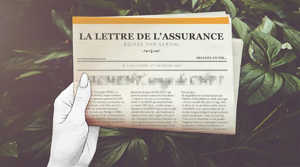 On the cover of the Insurance Letter.