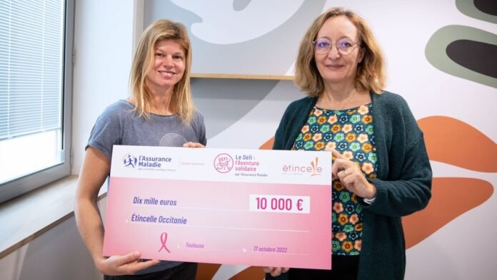 Pink October: Haute-Garonne Health Insurance employees raise €10,000


