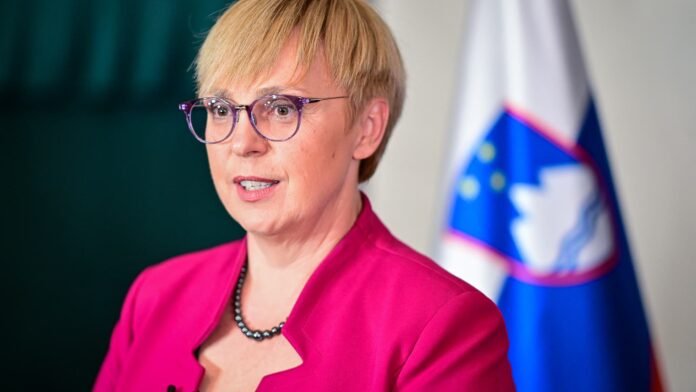 The lawyer Natasa Pirc Musar became the first woman to be elected president of Slovenia

