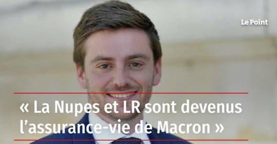 Video – “La Nupes and LR have become Macron’s life insurance”
