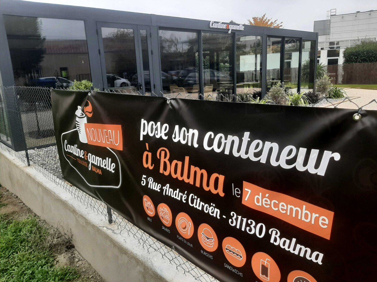 The first Cantine et Gamelle franchise will open on Wednesday 7 December 2022 in Balma.