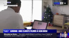 A young woman discovers hidden cameras in an Airbnb in Rouen