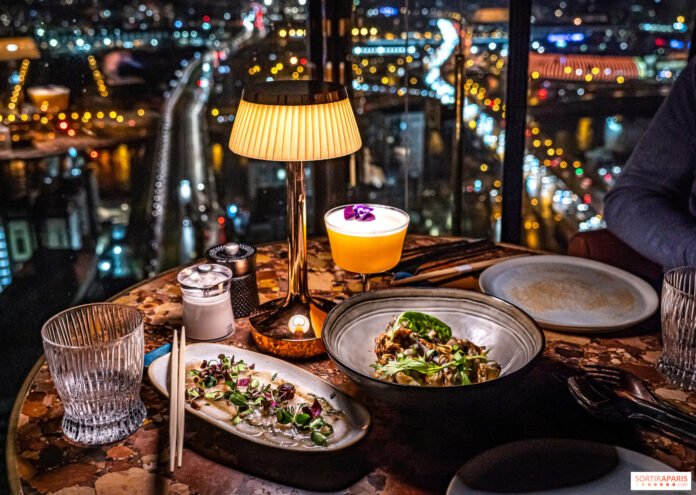 Too Restaurant, we tested the sublime panoramic restaurant in Paris, menu and photos

