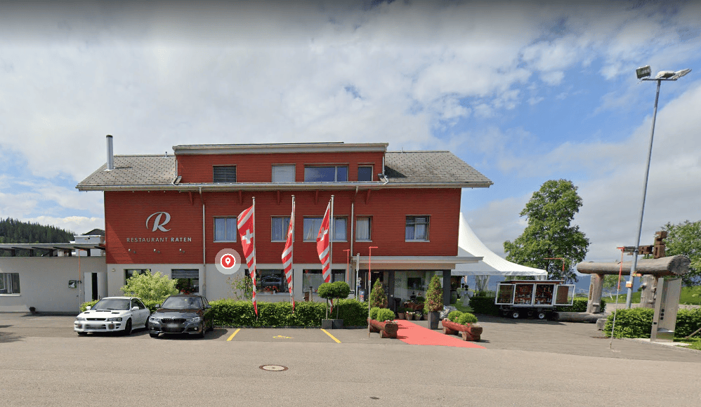 The restaurant is located in Oberägeri (ZG).