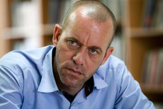 The French-Palestinian lawyer Salah Hamouri lors d'une interview accordee à l'AFP on October 1, 2020. 