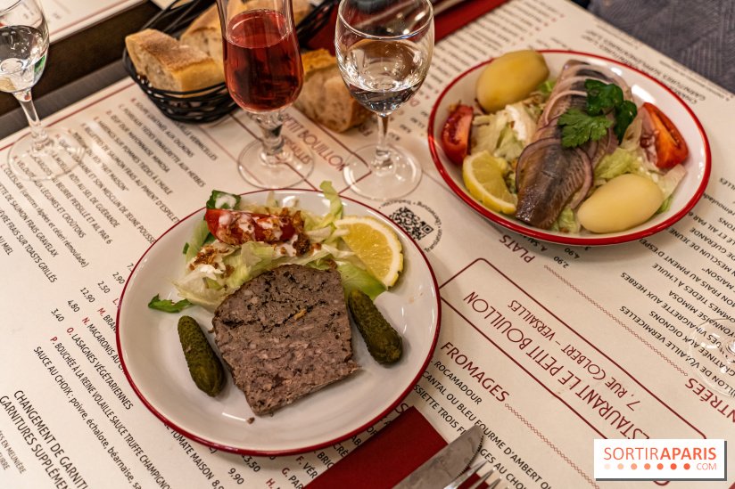 Petit Bouillon Versailles - restaurant near the Palace of Versailles - starter - terrine