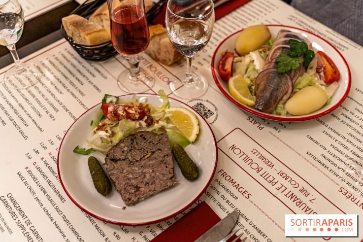 Petit Bouillon Versailles - restaurant near the Palace of Versailles - starter - terrine