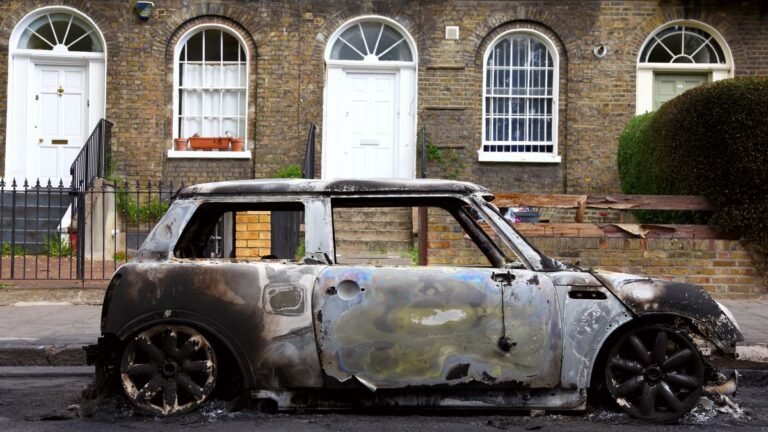 Car insurance: what compensation if my car burned down?