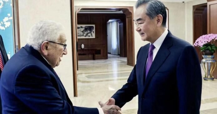 Xi Jinping meets former US Secretary of State Henry Kissinger in Beijing

