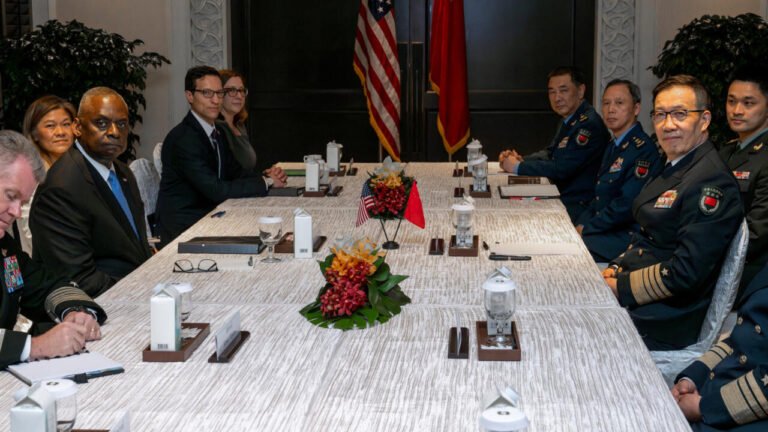 US and Chinese defense ministers will meet for the first time since 2022


