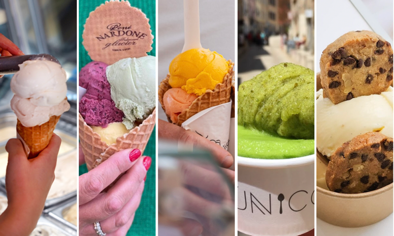 Top 5 of the best ice cream parlors in Lyon