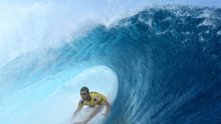  Olympic Games 2024 - surfing.  A 