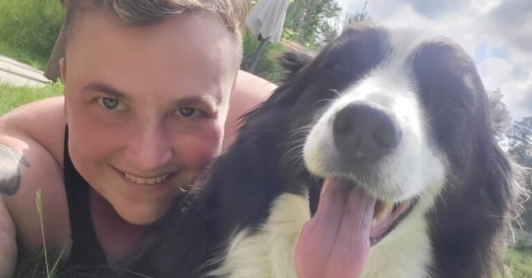 Aurélie, from Glons, needs €6,000 to pay for the operations that saved her dog Hayden

