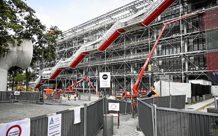 Center Pompidou: its US antenna project suspended

