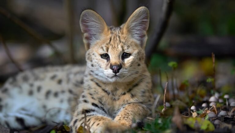 Spotted, bigger than a cat... the panther-like animal seen in Montagnac could be a serval or a savannah

