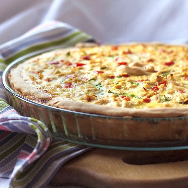 ratatouille goat cheese pie