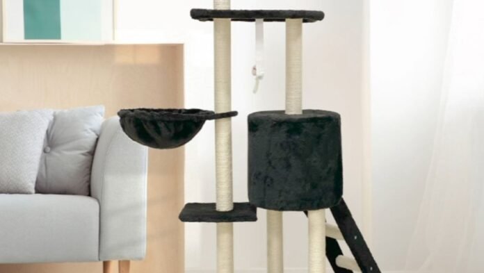 It's Christmas before time for your cat with this cat tree for under 35 euros this Tuesday

