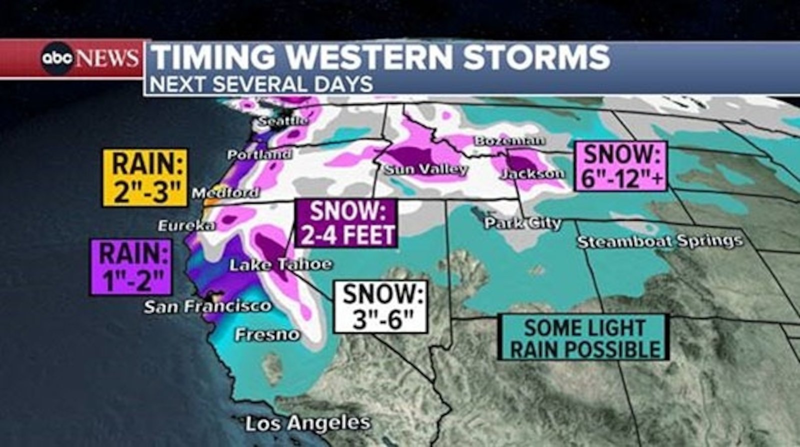 PHOTO: timing western storms weather graphics